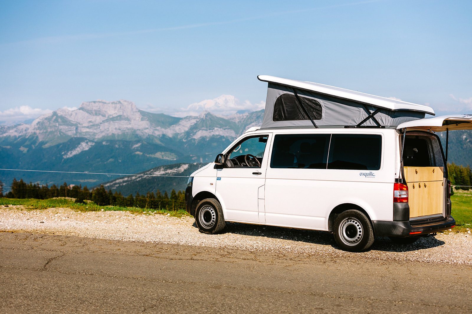 Amenagement sur mesure Coquille Campervans